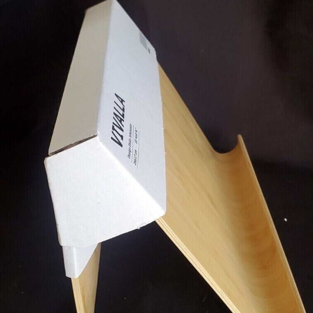 NEW - IKEA VIVALLA Tablet Ipad stand, bamboo, 10 1/4x6 3/4 " - Picture 4 of 4